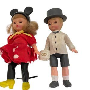 Madame Alexander dolls 5” Lot 2 Collector Rare Ballet Minnie Mouse‎ Happy Meal